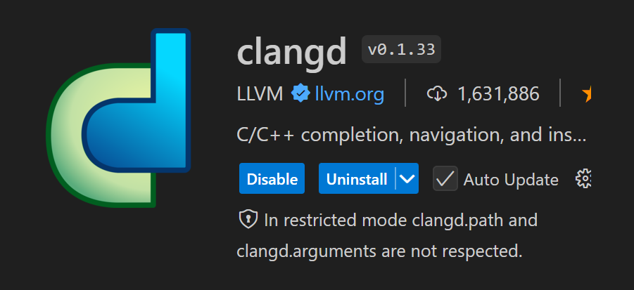 vscode clangd